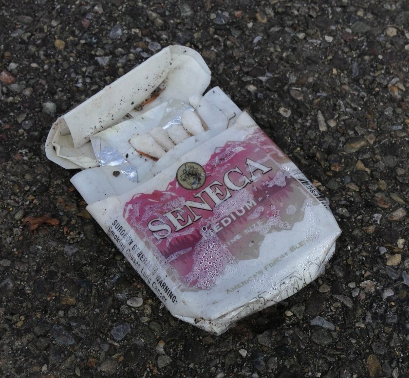 Tip #1:: An empty cigarette box will keep your q-tips clean and organized during traveling.